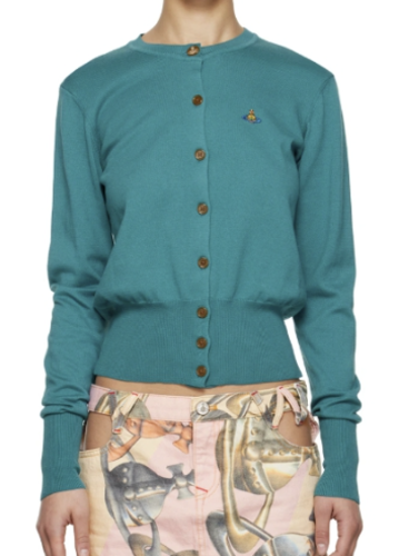 Vivienne Westwood cardigan - 모델XS 착용