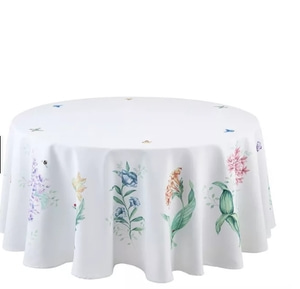 Lenox Butterfly Meadow Garden Tablecloth, 70&quot; Round - 인기상품 곧품절