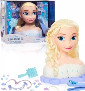 Disney Frozen 2 Deluxe Elsa the Snow Queen Styling Head 17pc