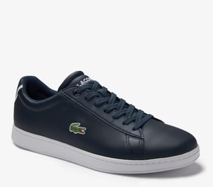 LACOSTE Leather Sneakers - 남자사이즈
