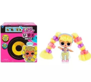 L.O.L. Surprise! Remix Hair Flip Tots with Hair Reveal &amp; Music Mini Figurine - 랜덤 박스 3개!!  한정세일! - 바로출고