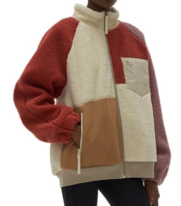 Helmut Lang Patchwork Fleece Jacket