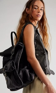 Free People backpack - leather