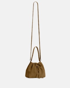 theory suede leather bag