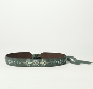Lucky Brand Leather Wrap Belt