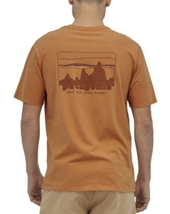 Patagonia Men&#039;s &#039;73 Skyline Organic T-Shirt - 바로출고