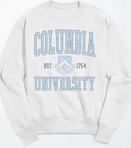 Columbia University sweatshirt