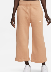 Nike fleece crop pants