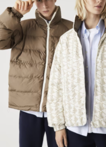 Lacoste jacket - 양면 남녀공용