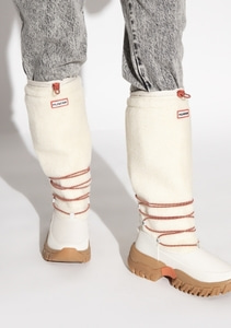 Hunter Women&#039;s Wanderer Tall Sherpa Snow Boots -$225