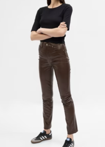Gap Vegan Leather Vintage Slim Pants