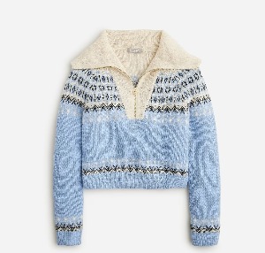 J.Crew half-zip sweater