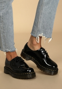 DR. MARTENS 1461 WOMEN&#039;S PATENT LEATHER OXFORD SHOES