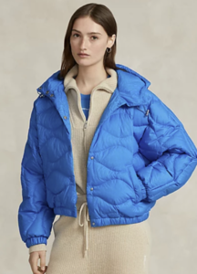 RLX Quilted Hooded Down Jacket