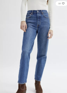 Levi&#039;s Ribcage Straight Ankle Jean - Valley View - 바로출고