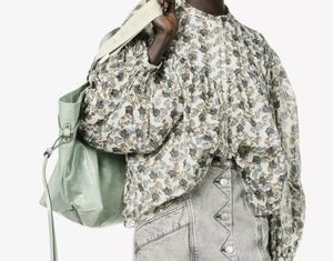 ISABEL MARANT ETOILE Salika floral-print cotton blouse