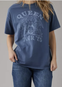 AE tee - 미국1등브랜드 아메리칸이글 &#039;퀸&#039; 투어 티셔츠