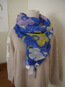 DVF scarf !! silk + cashmere !! 핫딜!!! 