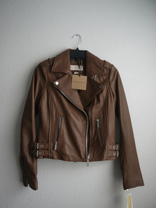 MICHAEL Michael Kors Leather Jacket - xs 